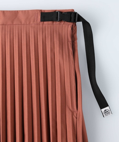 CAMP7（キャンプセブン）の「【CAMP7】プリーツロングスカート（スカート・レディース・ブラック/ブラウン・M/L）」の11枚目の写真
