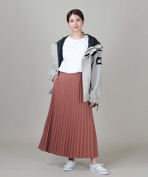 CAMP7（キャンプセブン）の「【CAMP7】プリーツロングスカート（スカート・レディース・ブラック/ブラウン・M/L）」の5枚目の写真