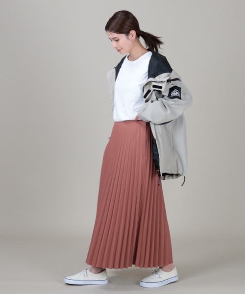 CAMP7（キャンプセブン）の「【CAMP7】プリーツロングスカート（スカート・レディース・ブラック/ブラウン・M/L）」の6枚目の写真