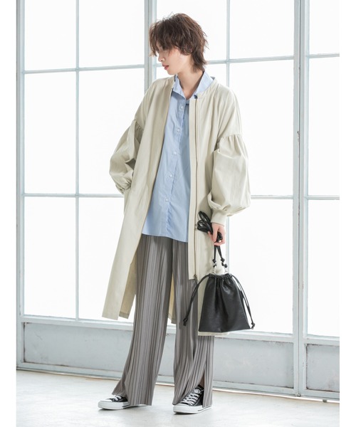 fifth（フィフス）の「ボリュームスリーブデザインロング