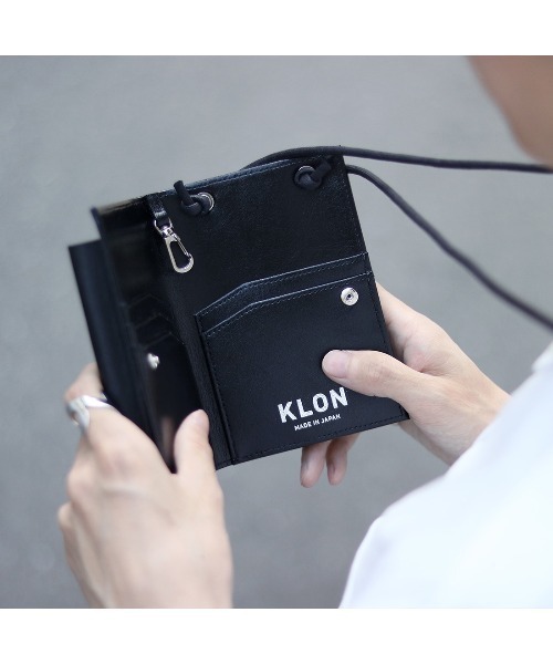 公式 KLON（クローン）の「KLON LEATHER MULTI POUCH BLACK（ポーチ バッグ