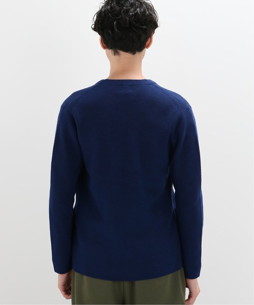 EDIFICE(エディフィス)の「ウール / アクリル ラップカーデ(カーディガン/ボレロ・メンズ・ネイビー/オリーブ/ホワイト×ホワイト/ベージュ系その他・SMALL/MEDIUM/LARGE)」の18枚目の写真