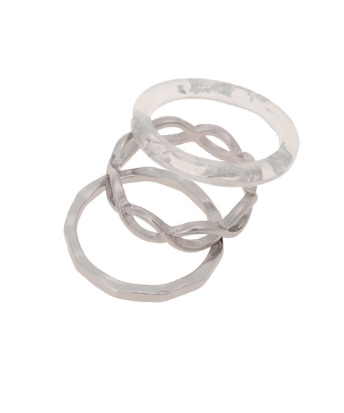 Edit Sheen（エディットシーン）の「スリムラメリングセット（リング・レディース・シルバー/ゴールド・FREE）」の8枚目の写真