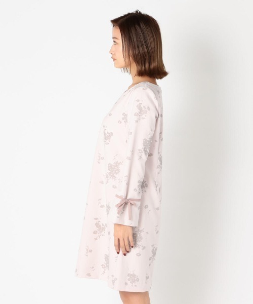 セール ワンピース 田中みな実さん着用 フロッキー花柄サックワンピース ワンピース Misch ワンピース ドレス Masch ミッシュマッシュ のファッション 年最新ランキング1位 ワンピース