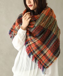 osharewalker（オシャレウォーカー）の「『ミックスカラー大判ストール』（ストール/ショール・レディース）」