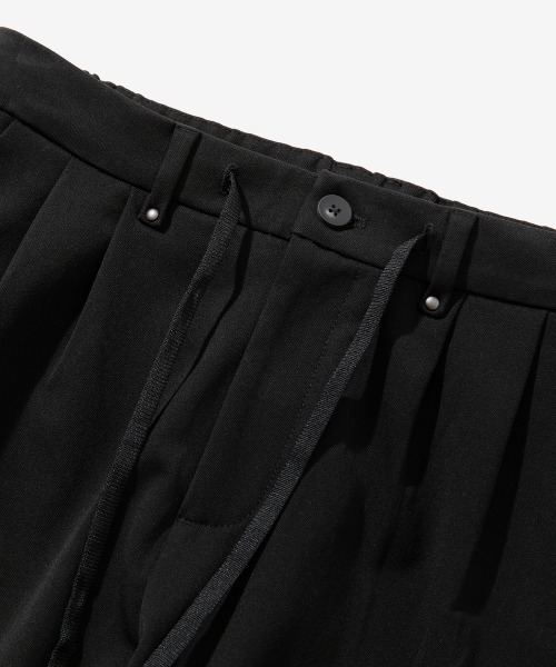 rehacer(レアセル)の「rehacer : Easy Slacks Pants / イージー スラックス パンツ(スラックス・メンズ・ブラック/グレー・LARGE/SMALL/MEDIUM)」の17枚目の写真