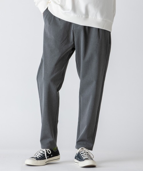 rehacer(レアセル)の「rehacer : Easy Slacks Pants / イージー スラックス パンツ(スラックス・メンズ・ブラック/グレー・LARGE/SMALL/MEDIUM)」の6枚目の写真
