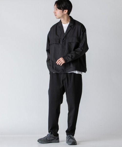 rehacer(レアセル)の「rehacer : Easy Slacks Pants / イージー スラックス パンツ(スラックス・メンズ・ブラック/グレー・LARGE/SMALL/MEDIUM)」の16枚目の写真