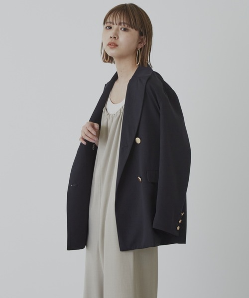 Aunt Marie's(アントマリーズ)の「リラックスサロペット【低身長向けSサイズ展開有】(サロペット/オーバーオール・レディース・ブラック/ベージュ・SMALL/FREE)」の13枚目の写真