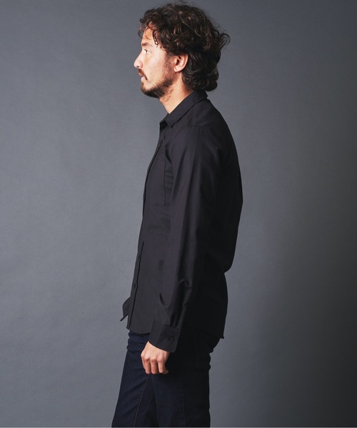 Magine(マージン)の「OXFORD SIDE PKT TRADITIONAL SHIRTS:コットン オックスフォード サイドポケット トラディショナル シャツ(シャツ/ブラウス・メンズ・ホワイト/ブラック/オリーブ・44/46/48)」の11枚目の写真