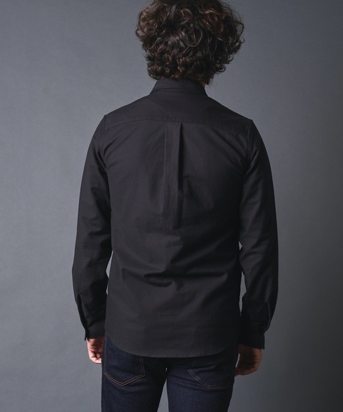 Magine(マージン)の「OXFORD SIDE PKT TRADITIONAL SHIRTS:コットン オックスフォード サイドポケット トラディショナル シャツ(シャツ/ブラウス・メンズ・ホワイト/ブラック/オリーブ・44/46/48)」の7枚目の写真