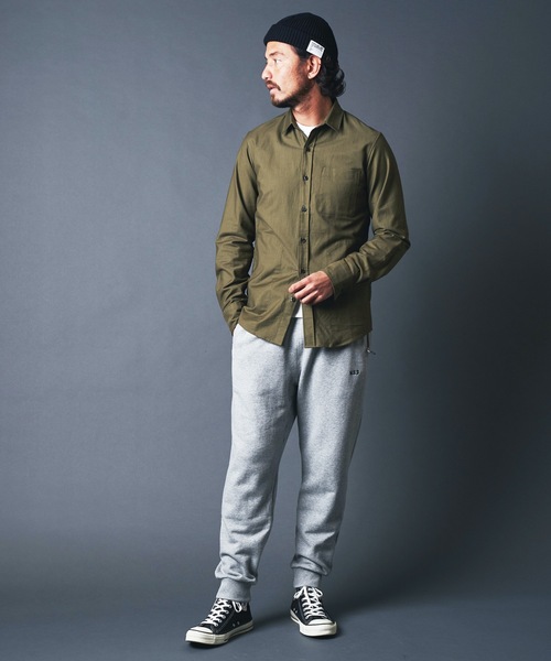 Magine(マージン)の「OXFORD SIDE PKT TRADITIONAL SHIRTS:コットン オックスフォード サイドポケット トラディショナル シャツ(シャツ/ブラウス・メンズ・ホワイト/ブラック/オリーブ・44/46/48)」の6枚目の写真