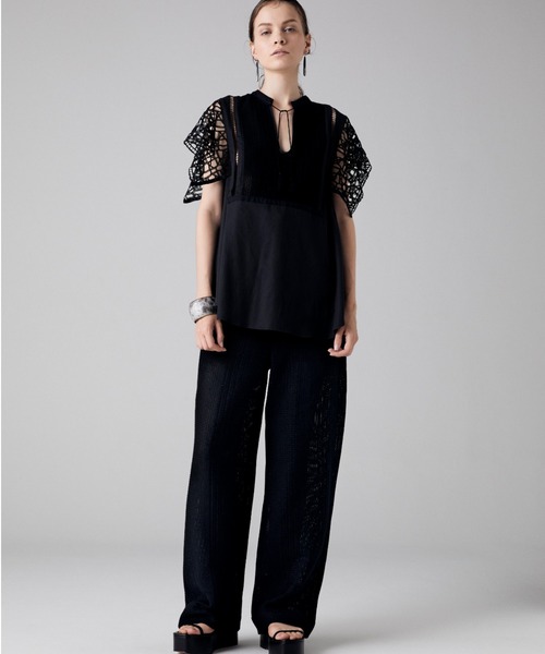 EZUMi（エズミ）の「Pants（その他パンツ・レディース・ブラック/アイボリー・SMALL/MEDIUM）」の2枚目の写真