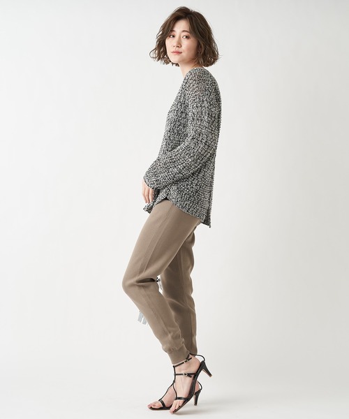 RIVE DROITE（リヴドロワ）の「DELIAルーズニット（ニット/セーター・レディース・オフホワイト/ブラック・FREE）」の15枚目の写真