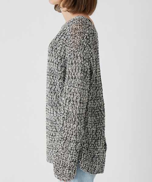 RIVE DROITE（リヴドロワ）の「DELIAルーズニット（ニット/セーター・レディース・オフホワイト/ブラック・FREE）」の17枚目の写真