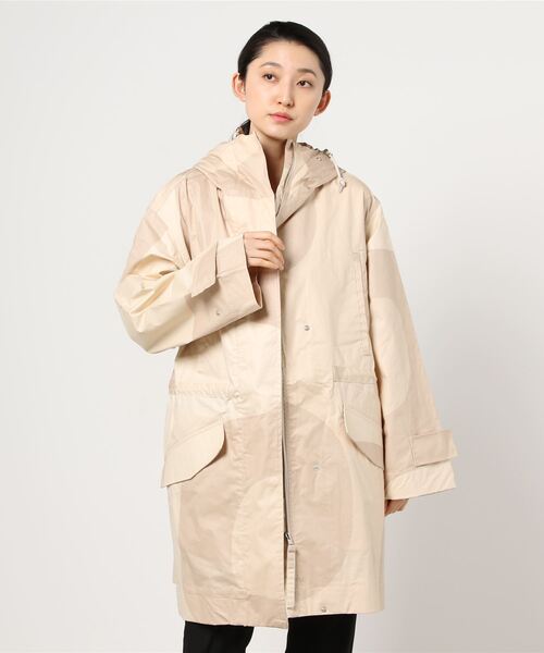 【美品】marimekko マリメッコ JUTTU COAT トレンチコート 一部店舗・オンライン限定】Kaartaa Jokuraita コート | コート