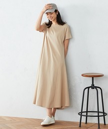 《コットン》 Ｔシャツワンピース