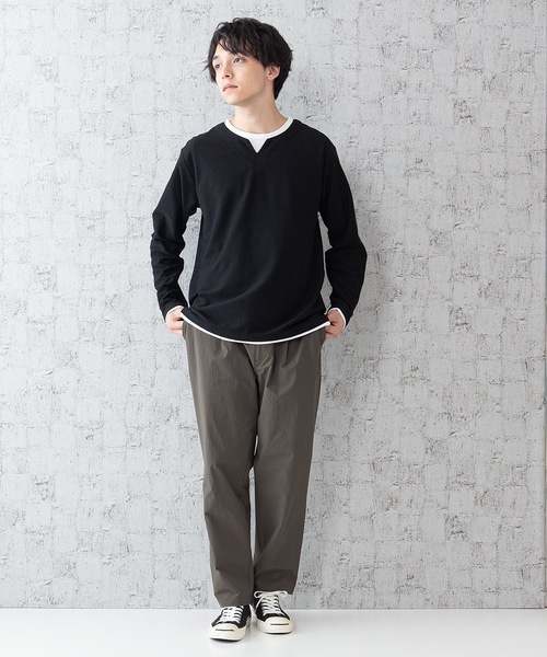 Blue Standard (ブルースタンダード)の「【BLUE STANDARD】コーデュラ(耐久性に優れた素材)ストレッチ性イージーパンツ(その他パンツ・メンズ・ブラック/ベージュ/カーキ・MEDIUM/LARGE/X-LARGE)」の14枚目の写真