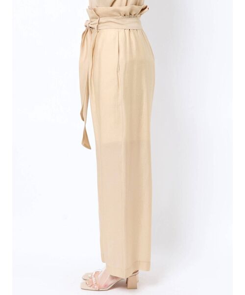 LAGUNAMOON（ラグナムーン）の「シアーワイドパンツ（その他パンツ・レディース・ブラック/ピンク/ベージュ・SMALL/MEDIUM）」の12枚目の写真