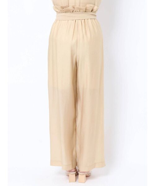 LAGUNAMOON（ラグナムーン）の「シアーワイドパンツ（その他パンツ・レディース・ブラック/ピンク/ベージュ・SMALL/MEDIUM）」の6枚目の写真