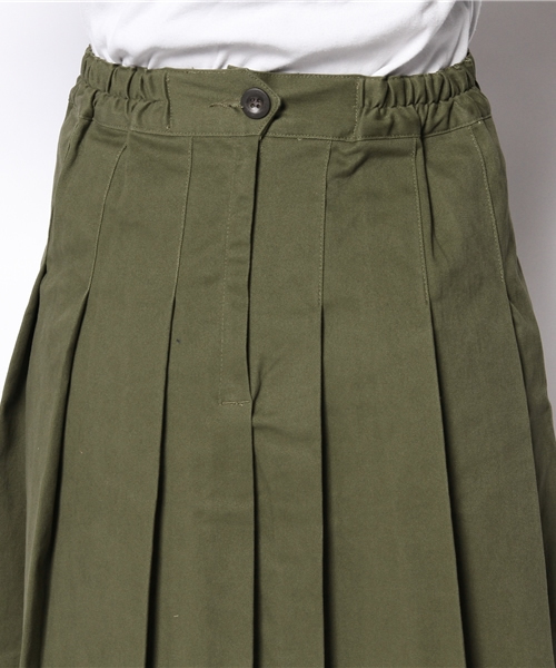 Chico(チコ)の「プリーツミニSKT(スカート・レディース・ベージュ/ダークカーキ・FREE)」の6枚目の写真