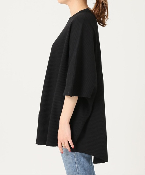 CLANE（クラネ）の「【CLANE/クラネ】 BIG THERMAL TOPS：カットソー◆2（Tシャツ/カットソー・レディース・ブラック/アイボリー・FREE）」の10枚目の写真