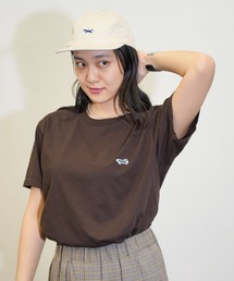 PENNEYS（ぺニーズ）の「PENNEY'S / ペニーズ THE FOX ONE-POINT BASIC CREW SS TEE フォックス ワンポイント 無地Tシャツ（Tシャツ/カットソー）」