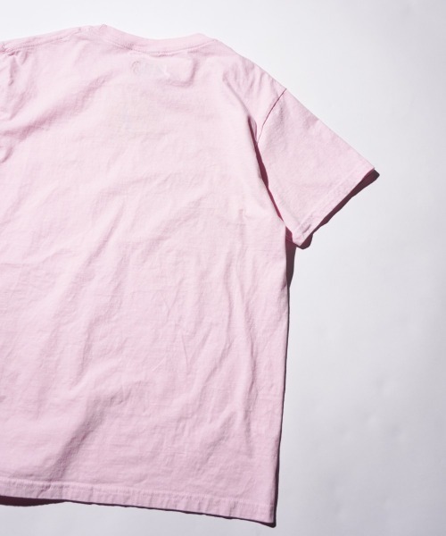 THE FOX ONE-POINT BASIC CREW SS TEE 刺繡素面短袖T恤