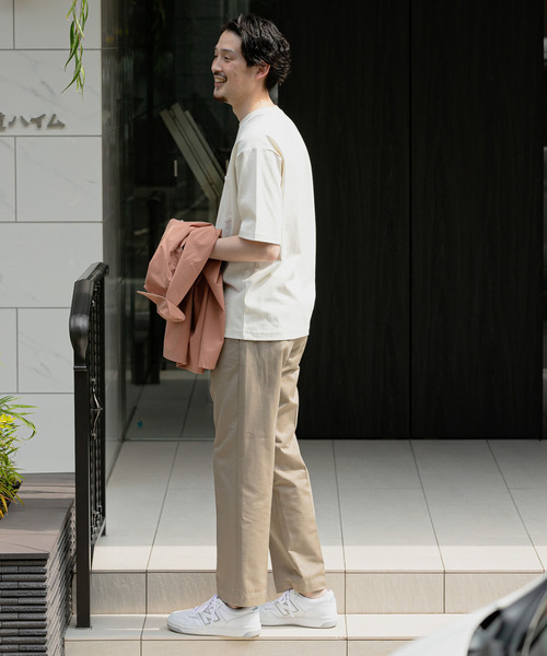 URBAN RESEARCH DOORS（アーバンリサーチドアーズ）の「USAヘビーウェイト半袖Tシャツ（Tシャツ/カットソー・メンズ・ホワイト系その他/パープル/ブルー系その他/ネイビー/イエロー・40/38）」の14枚目の写真