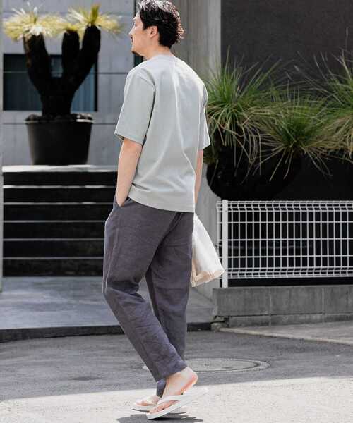 URBAN RESEARCH DOORS（アーバンリサーチドアーズ）の「USAヘビーウェイト半袖Tシャツ（Tシャツ/カットソー・メンズ・ホワイト系その他/パープル/ブルー系その他/ネイビー/イエロー・40/38）」の22枚目の写真