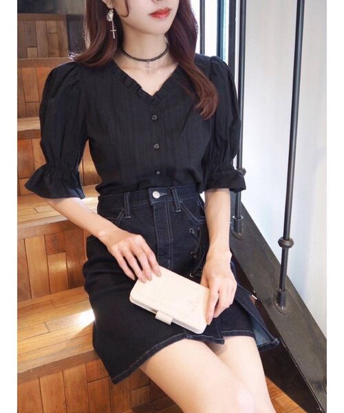 EATME(イートミー)の「ROOMスマホケース (マルチサイズ)(スマホケース/カバー・レディース・ブラック/クリーム・FREE)」の14枚目の写真