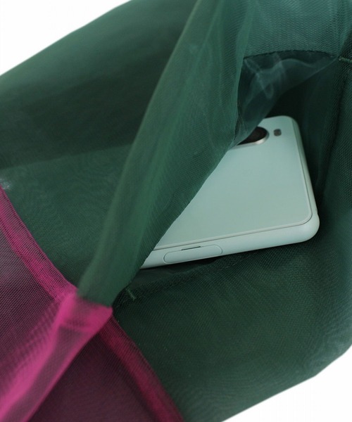 ROOTOTE（ルートート）の「ルートート/ 【直営店限定】 ミニエコバッグ オーガンジー ルーショッパー EU.RS.MID.SKE-A（エコバッグ/サブバッグ・レディース・ブラック系その他/ベージュ系その他5/グリーン系その他4/ブルー系その他3/ブルー系その他6/ピンク系その他2・FREE）」の22枚目の写真