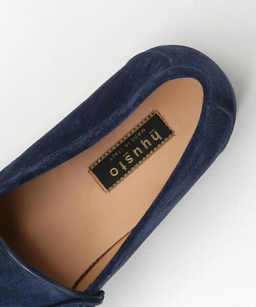 Hyusto(ヒュースト)の「Hyusto(ヒュースト)MICK SUE LOAFERS(ローファー・メンズ・ネイビー/ブラウン・40/41/43/42)」の8枚目の写真