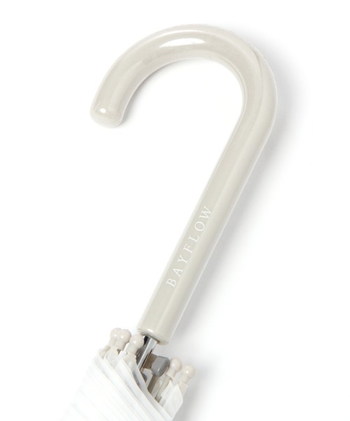 BAYFLOW（ベイフロー）の「BF　21ビニール傘（長傘・レディース・ブルー・0）」の3枚目の写真