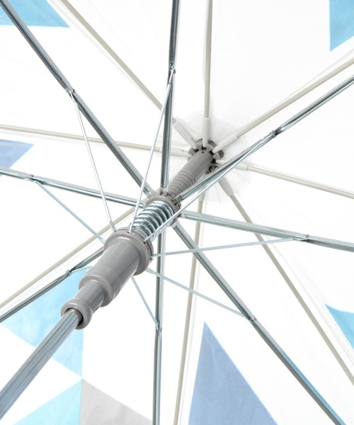 BAYFLOW（ベイフロー）の「BF　21ビニール傘（長傘・レディース・ブルー・0）」の5枚目の写真