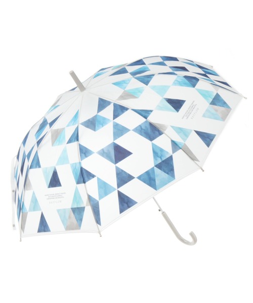 BAYFLOW（ベイフロー）の「BF　21ビニール傘（長傘・レディース・ブルー・0）」の10枚目の写真