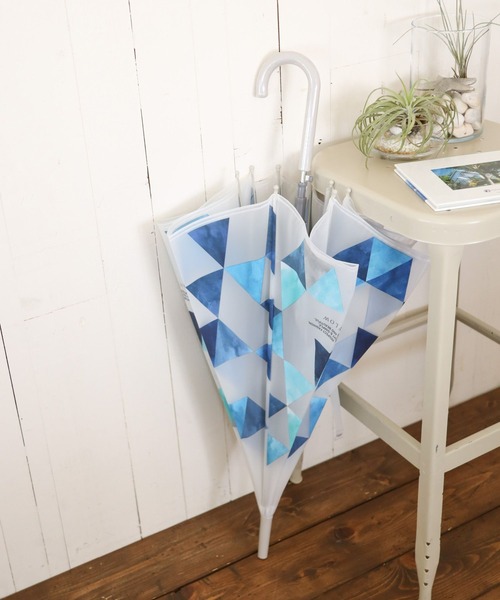 BAYFLOW（ベイフロー）の「BF　21ビニール傘（長傘・レディース・ブルー・0）」の11枚目の写真