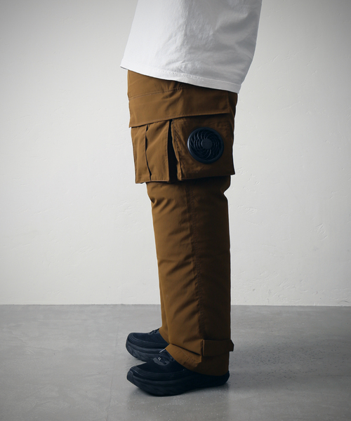 新品　2.6万　ジャーナルスタンダード　空調服　ストレッチ　カーゴパンツ ☆【LASKA×空調服(TM)】 6ポケット カーゴパンツ（カーゴパンツ