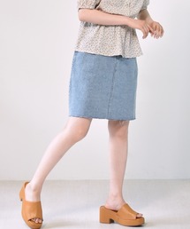 RETRO GIRL | ボックスタイトミディスカート(スカート)