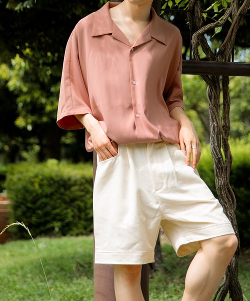 Adoon plain（アドーンプレーン）の「【Adoon plain】ベーシックショートパンツ（その他パンツ・メンズ・オフホワイト/カーキ/ブラック・MEDIUM/LARGE/SMALL）」の20枚目の写真