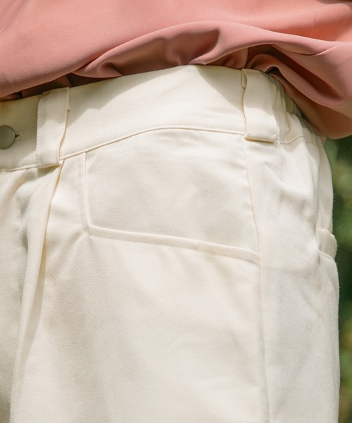 Adoon plain（アドーンプレーン）の「【Adoon plain】ベーシックショートパンツ（その他パンツ・メンズ・オフホワイト/カーキ/ブラック・MEDIUM/LARGE/SMALL）」の19枚目の写真