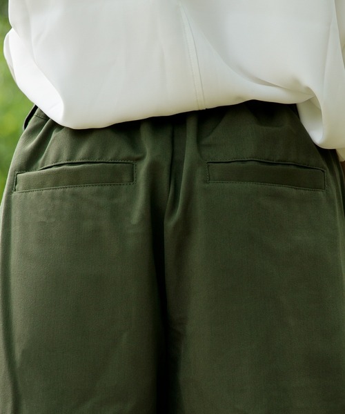 Adoon plain（アドーンプレーン）の「【Adoon plain】ベーシックショートパンツ（その他パンツ・メンズ・オフホワイト/カーキ/ブラック・MEDIUM/LARGE/SMALL）」の7枚目の写真