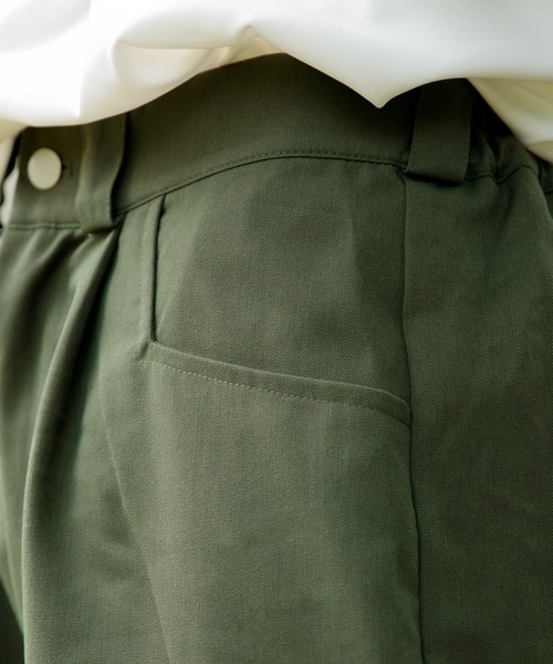 Adoon plain（アドーンプレーン）の「【Adoon plain】ベーシックショートパンツ（その他パンツ・メンズ・オフホワイト/カーキ/ブラック・MEDIUM/LARGE/SMALL）」の8枚目の写真