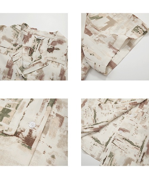 UNSPOKEN(アンスポクン)の「【UNSPOKEN】Art pattern shirt UX21S059(シャツ/ブラウス・レディース・ホワイト・M/L/S)」の10枚目の写真