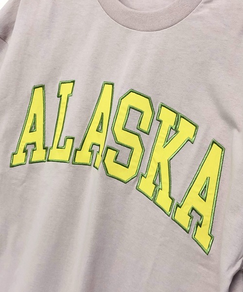 Beno(ビーノ)の「貼付け アーチロゴ ルーズシルエット Tシャツ 【ALASKA】(Tシャツ/カットソー・メンズ・オフホワイト/アイボリー/ブラック/オートミール/ラベンダー・M/L)」の15枚目の写真