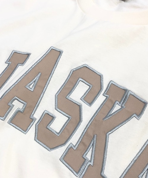 Beno(ビーノ)の「貼付け アーチロゴ ルーズシルエット Tシャツ 【ALASKA】(Tシャツ/カットソー・メンズ・オフホワイト/アイボリー/ブラック/オートミール/ラベンダー・M/L)」の13枚目の写真