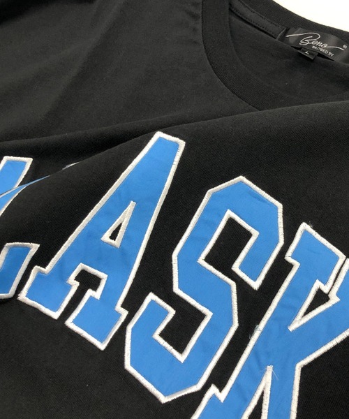 Beno(ビーノ)の「貼付け アーチロゴ ルーズシルエット Tシャツ 【ALASKA】(Tシャツ/カットソー・メンズ・オフホワイト/アイボリー/ブラック/オートミール/ラベンダー・M/L)」の11枚目の写真