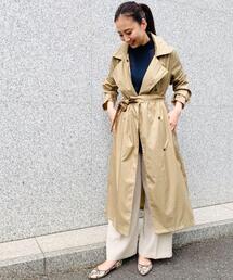 【WEB限定】ロングトレンチ レインコート