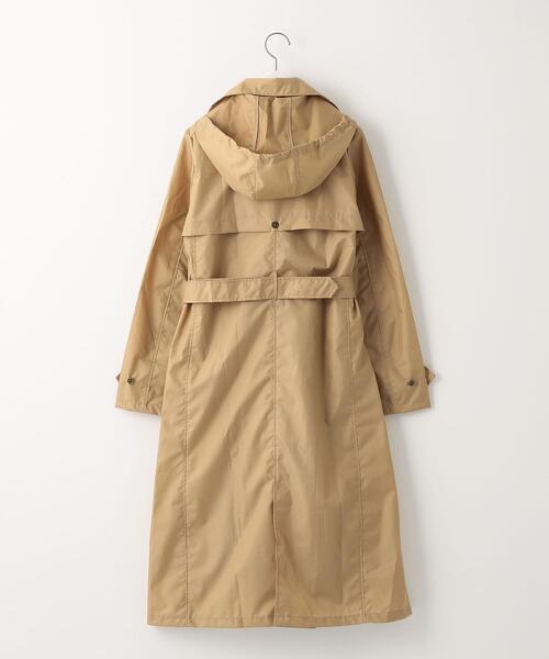 green label relaxing（グリーンレーベルリラクシング）の「【WEB限定】ロングトレンチ レインコート（レインコート/ポンチョ・レディース・ベージュ・FREE）」の6枚目の写真
