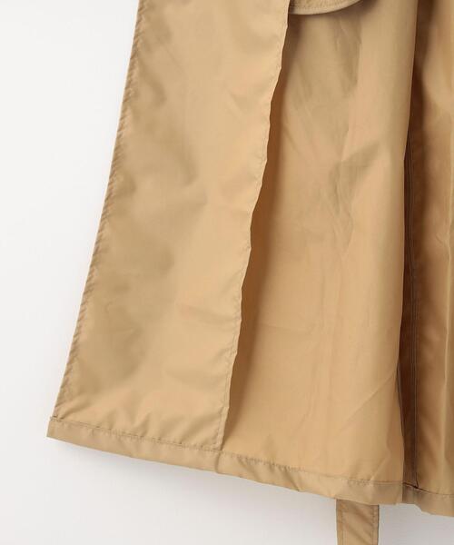 green label relaxing（グリーンレーベルリラクシング）の「【WEB限定】ロングトレンチ レインコート（レインコート/ポンチョ・レディース・ベージュ・FREE）」の17枚目の写真